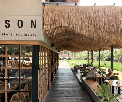 Pison Coffee in Bali with a vivid canvas of the exotic nature.