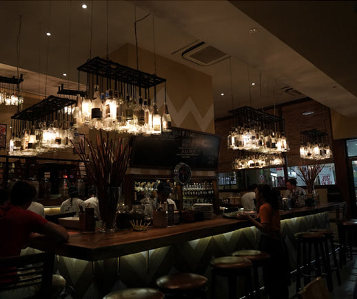 A trendy gastrobar with the western style on a Balinese style, Spice by Chris Salans.