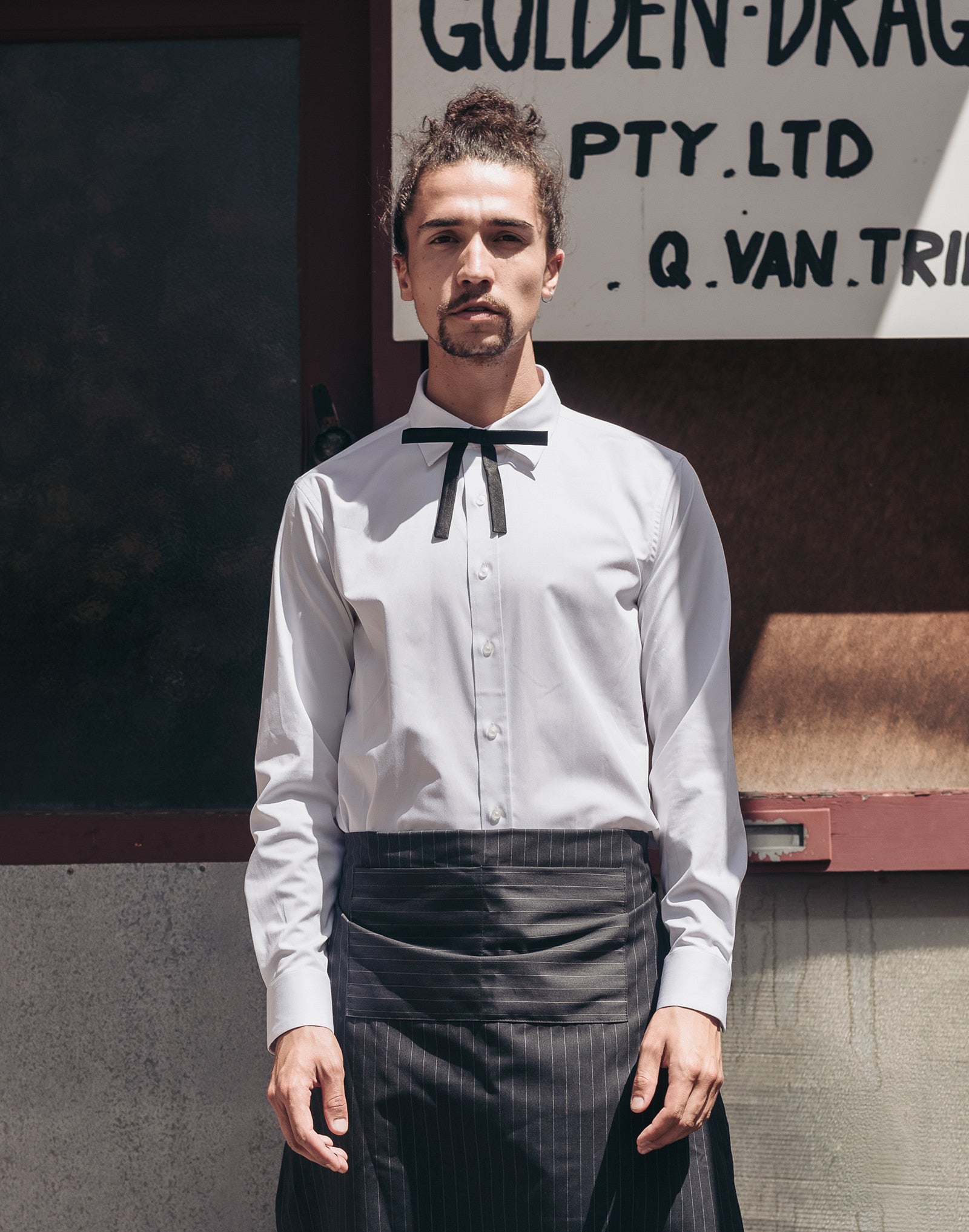 Manteau de chef en coton Nouveau #AJ2013