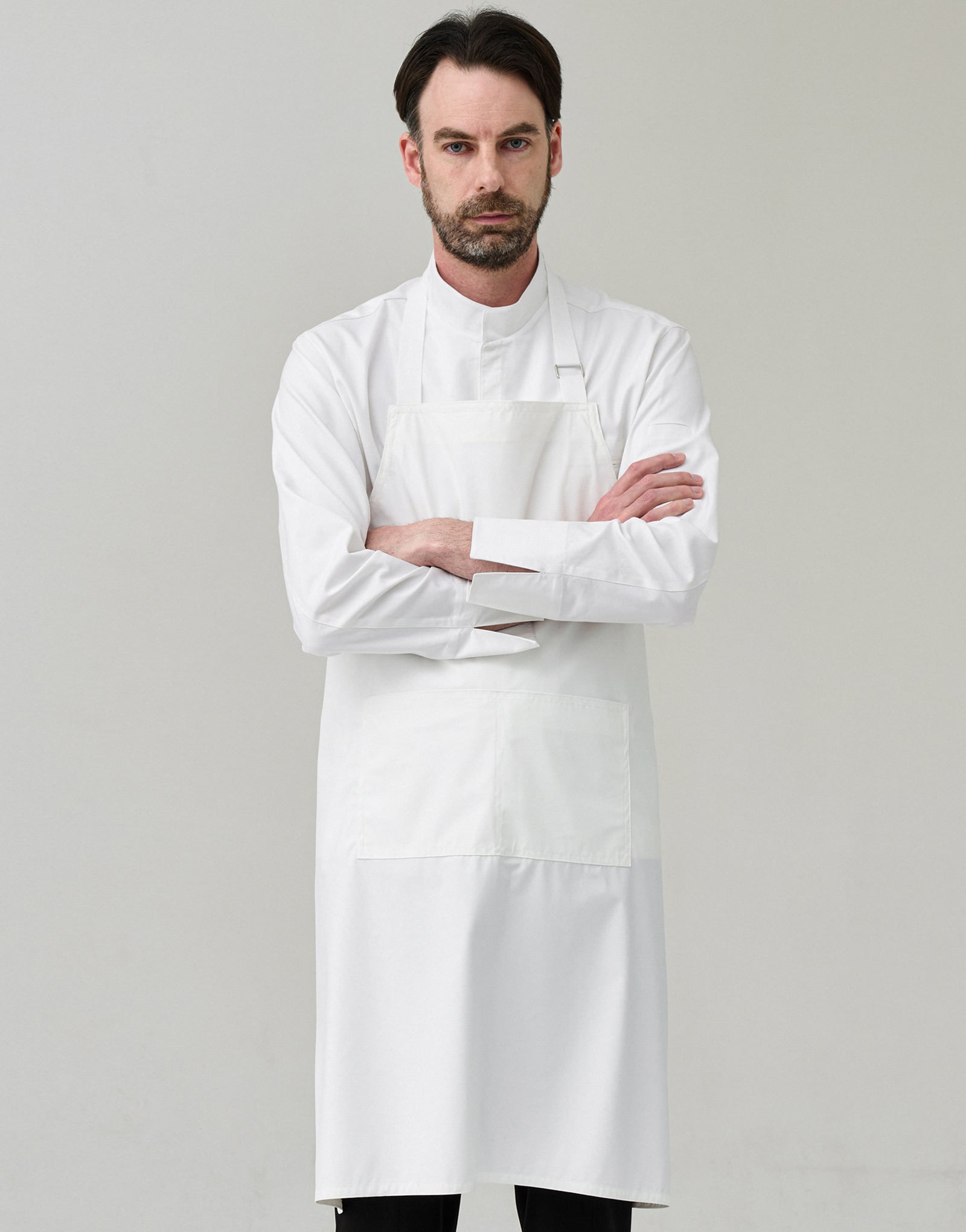 Oil & water proof lite apron #AA2040 White