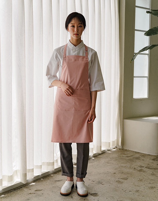 Colmar wrinkle-free neck strap apron #AA1962 Pink