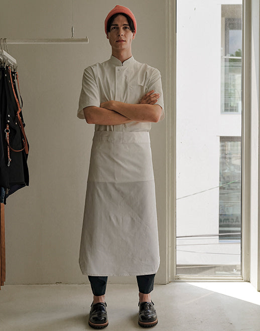 both sides custom chef apron #AA1955 White