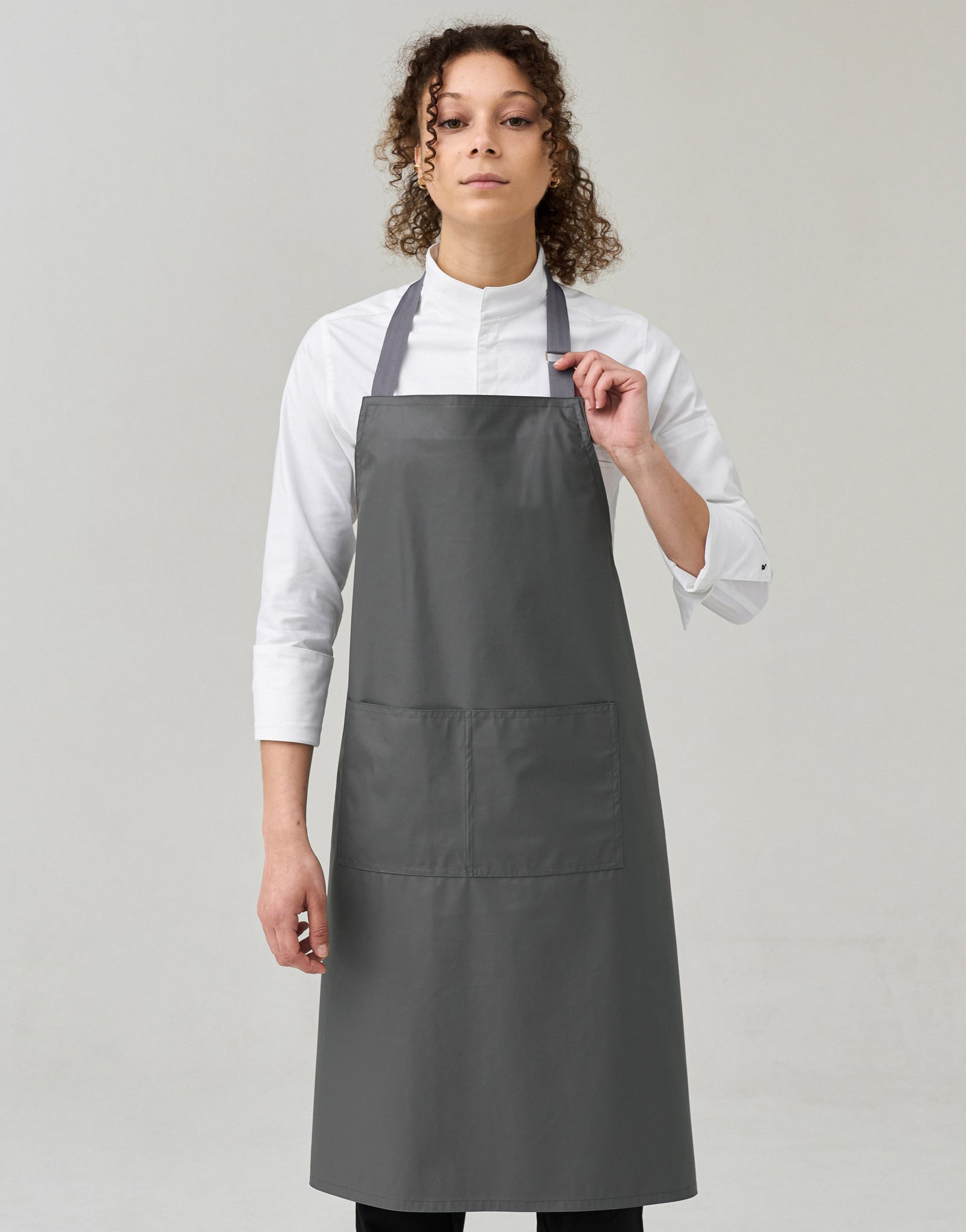 Oil & water proof lite apron #AA2040 Graphite