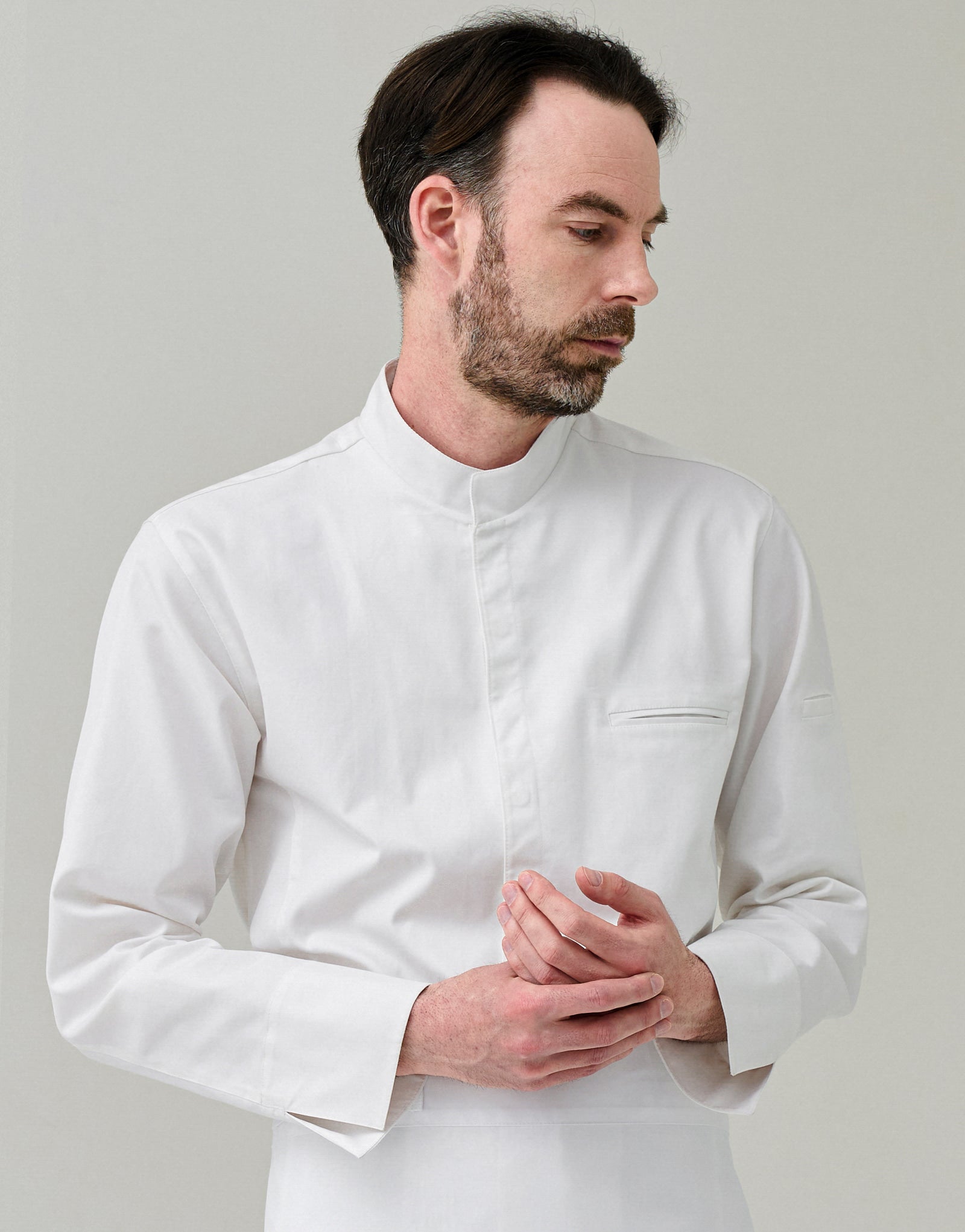 [AMN] Juan stretch chef coat #AJ2016 White
