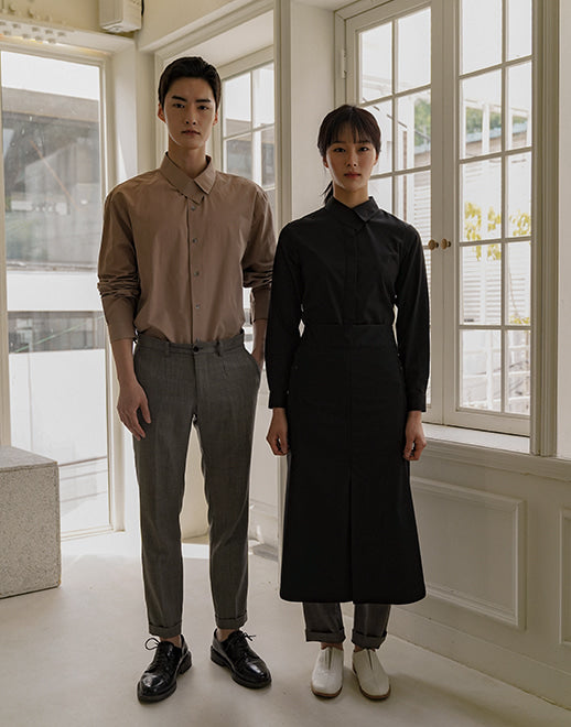 Manteau de chef en coton Nouveau #AJ2013