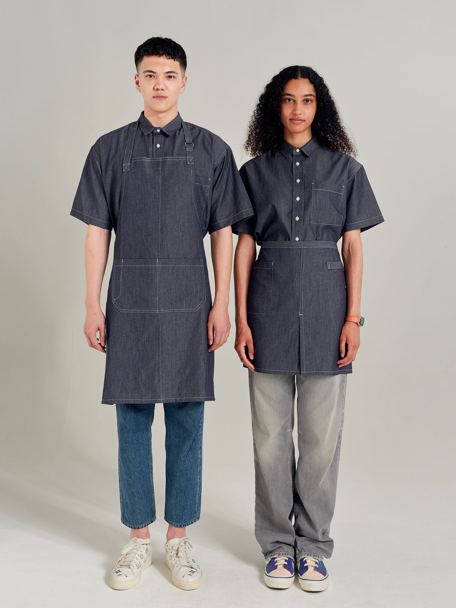 Manteau de chef en coton Nouveau #AJ2013