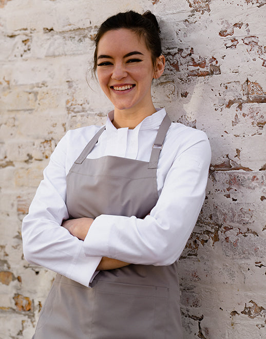 Colmar wrinkle-free neck strap apron #AA1962 Grey