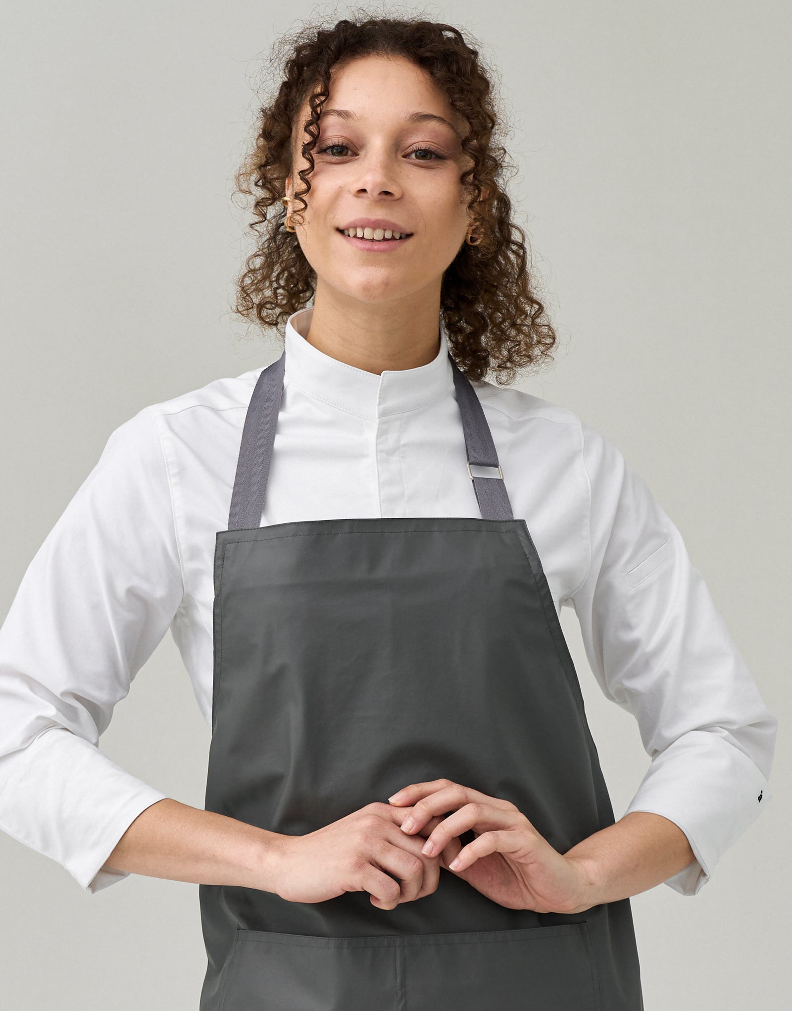 Oil & water proof lite apron #AA2040 Graphite