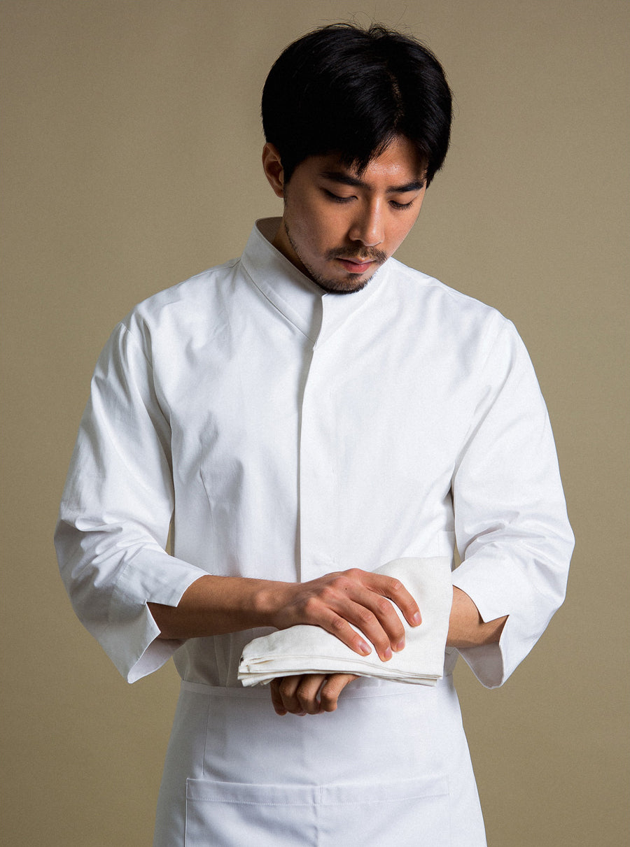 Manteau de chef en coton Nouveau #AJ2013