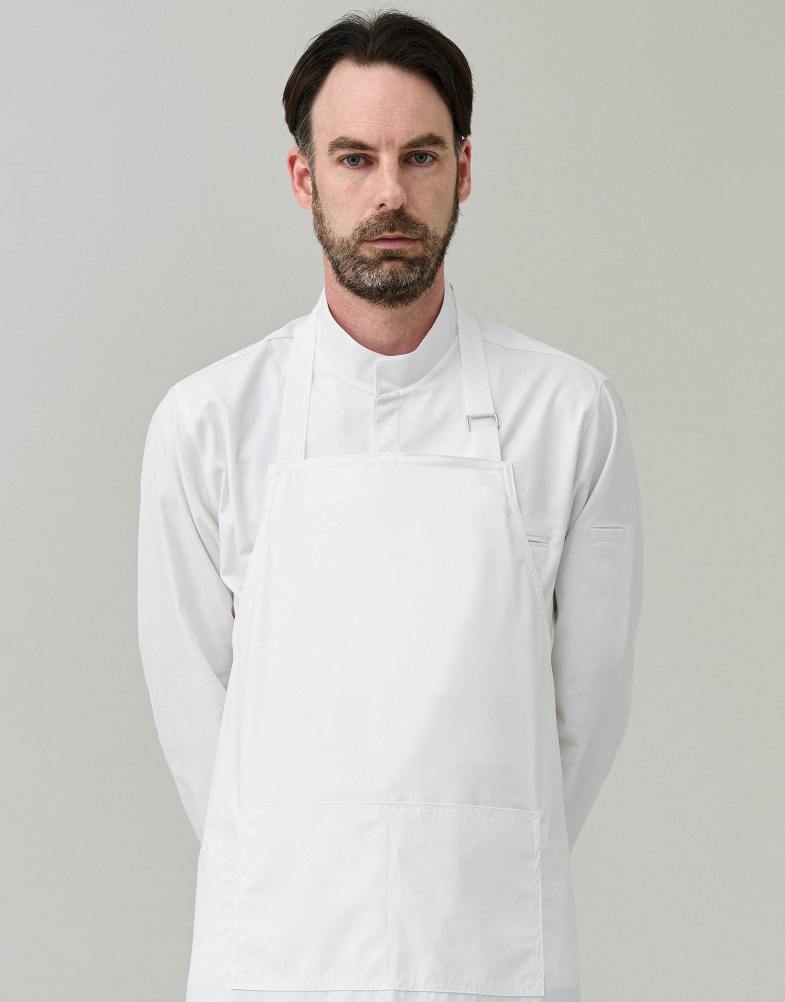 Oil & water proof lite apron #AA2040 White