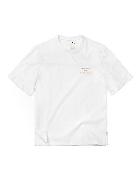 (AT1691) wind classic chef shirt white