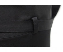 (AA1578) sicilia chef apron - black