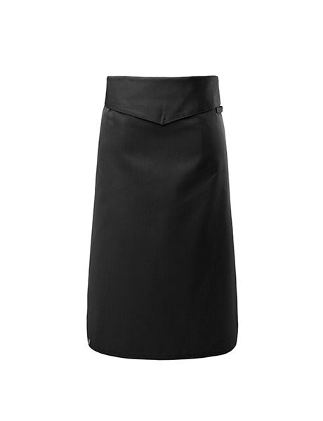 v-folding apron black #AA1662