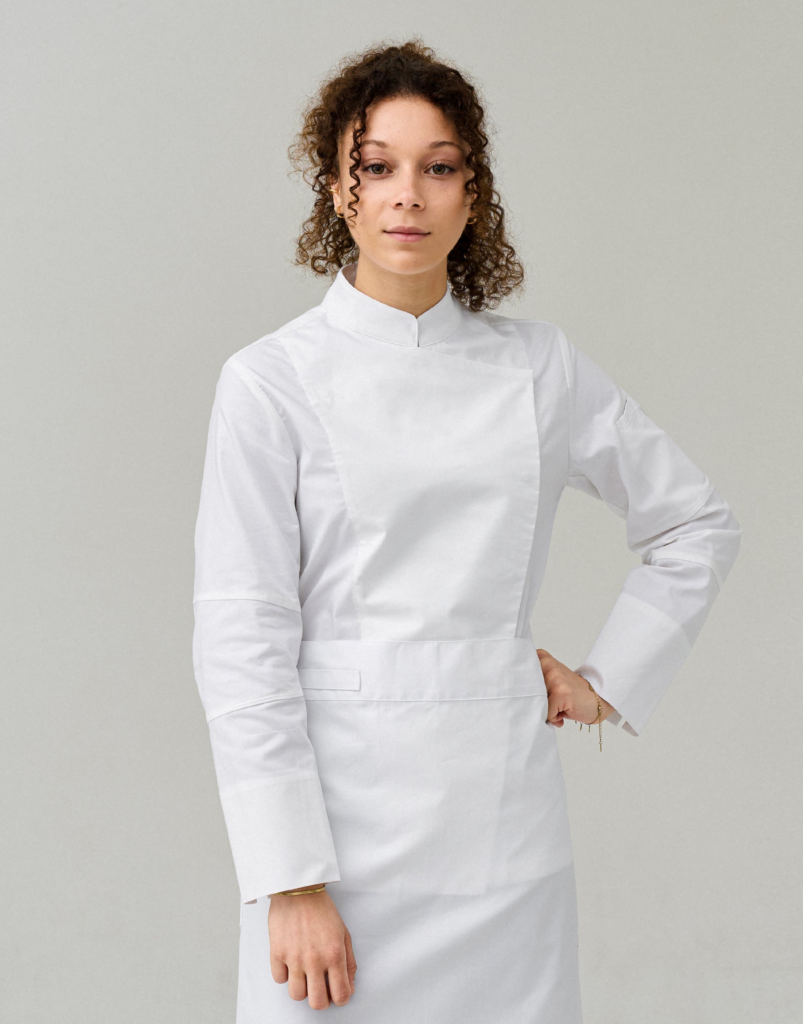 Manteau de chef en coton Nouveau #AJ2013