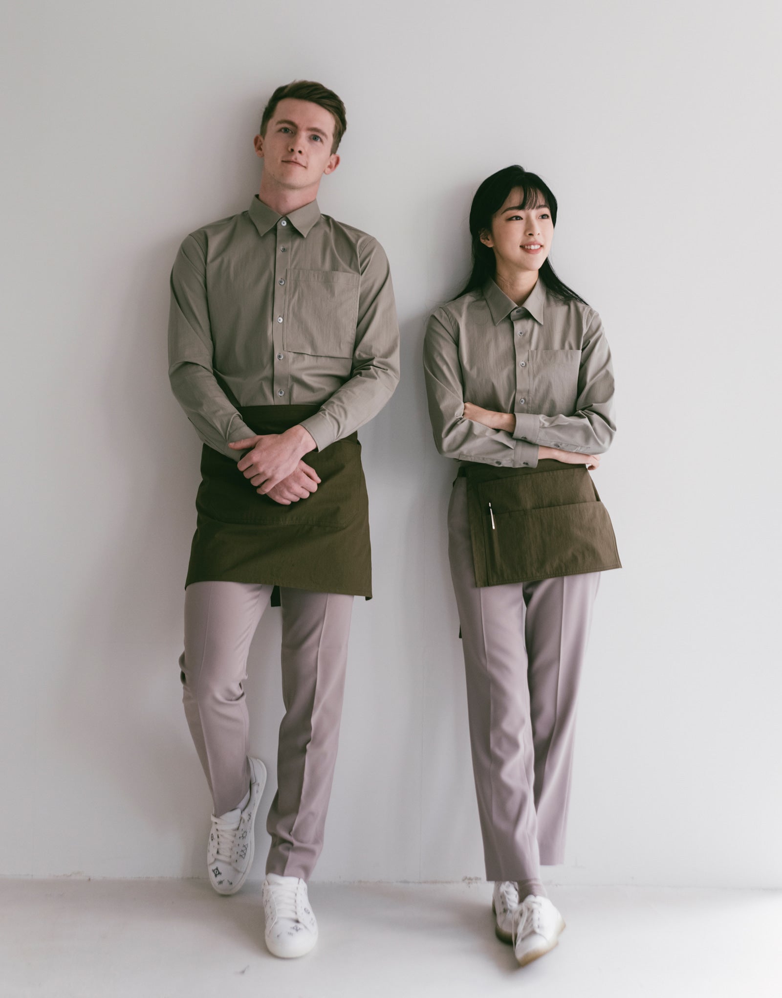 5 pocket washing pouch apron #AA1974 khaki