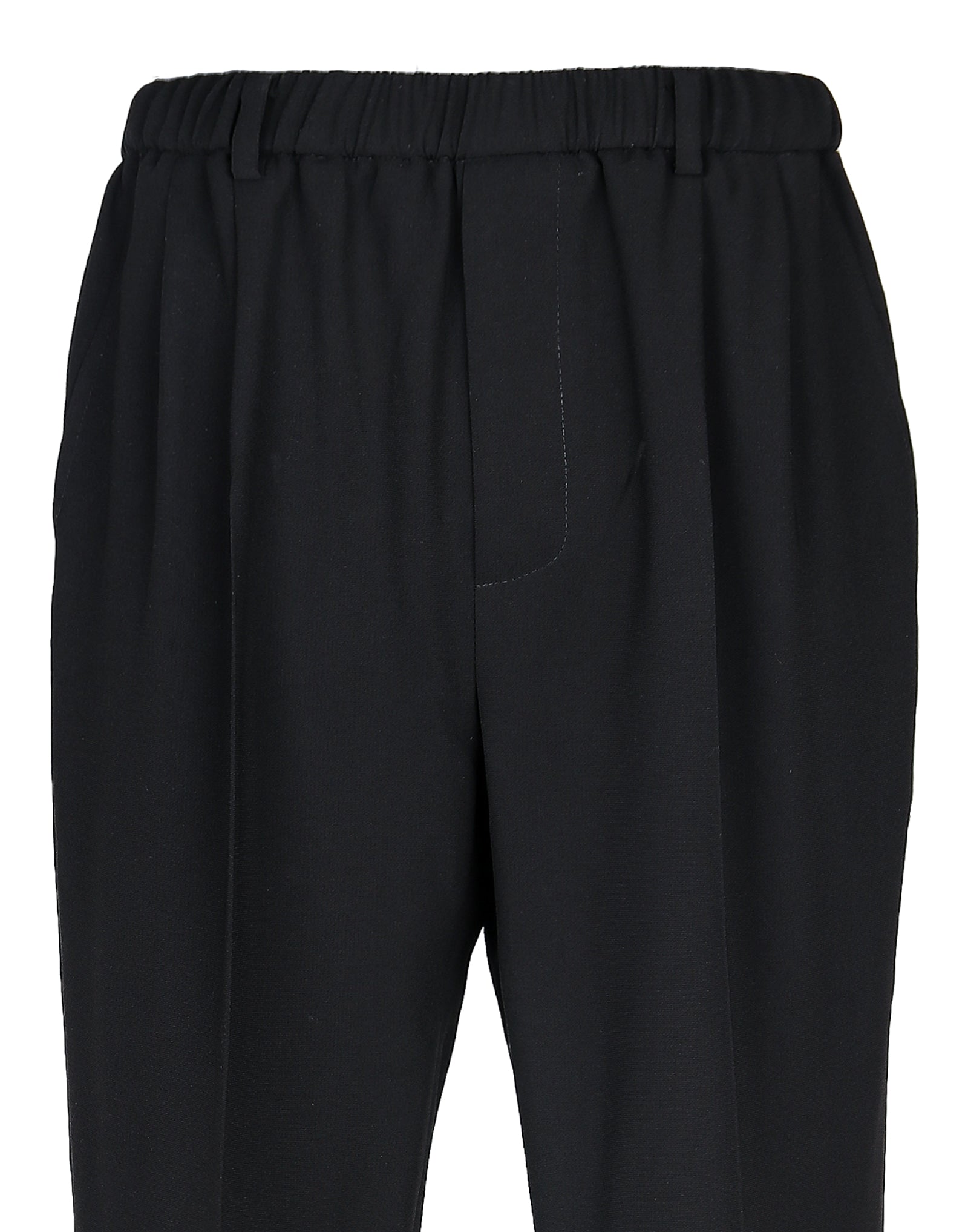 pleated carrot fit Banding chef Pants #AP1894