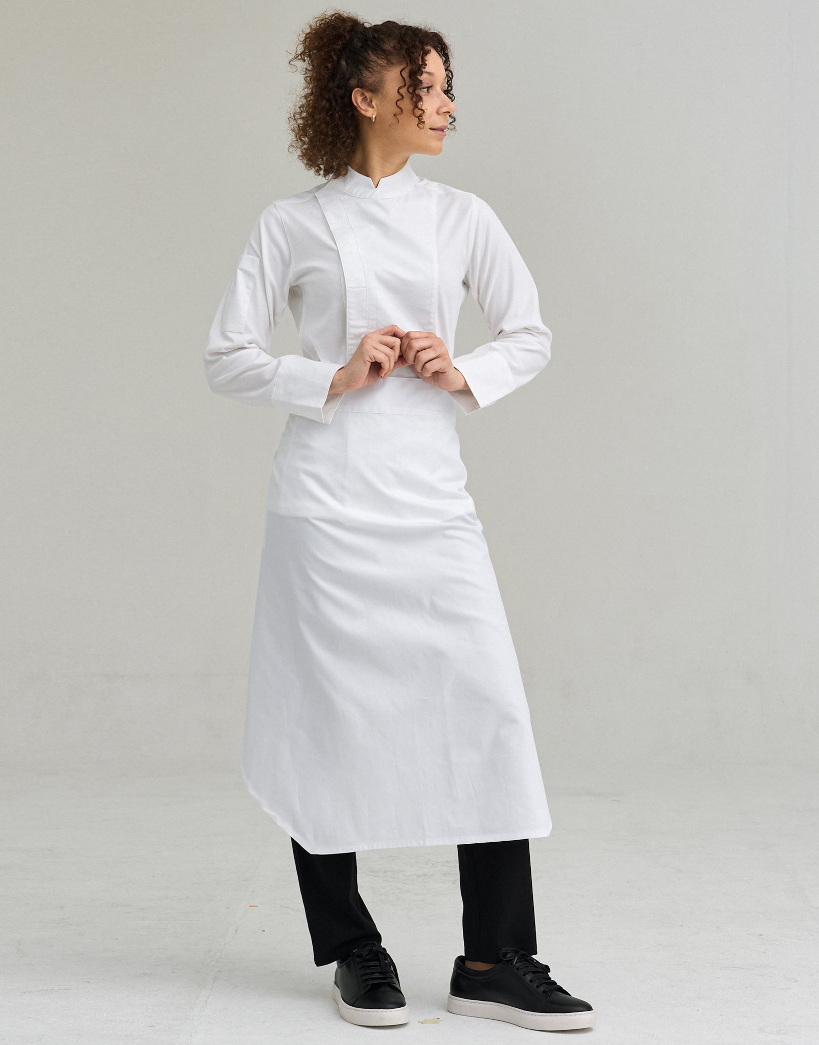 Manteau de chef en coton Nouveau #AJ2013