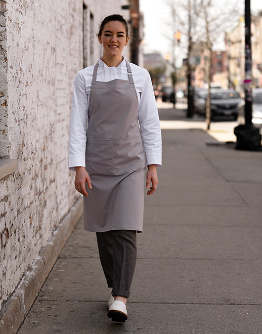 Colmar wrinkle-free neck strap apron #AA1962 Grey