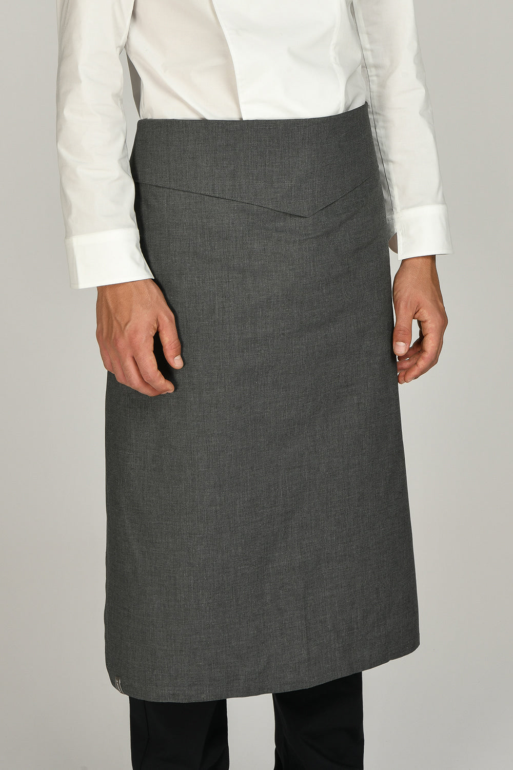 Coverd relaxed chef apron #AA1914 Dark grey
