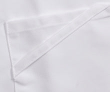 (AA1414) basic chest apron - white