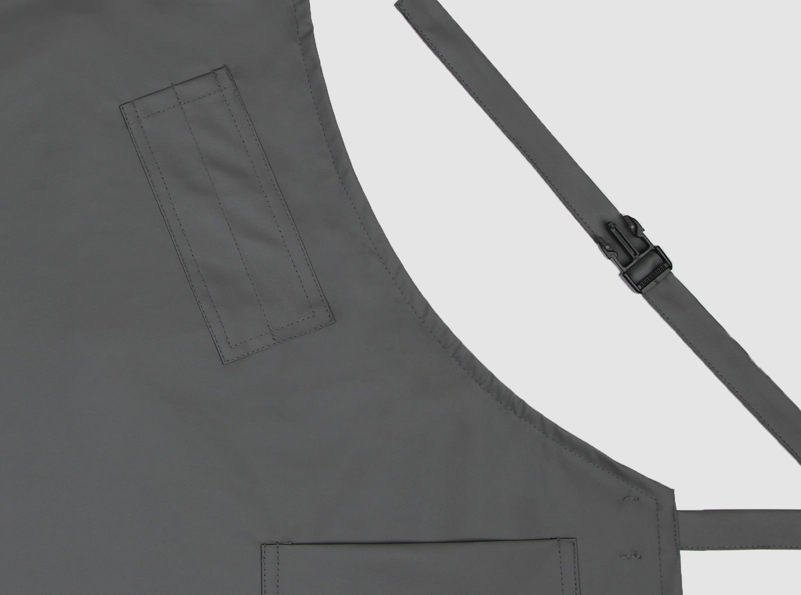 lite water proof apron #AA1873 gray