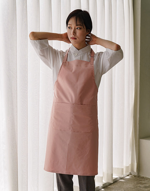 Colmar wrinkle-free neck strap apron #AA1962 Pink