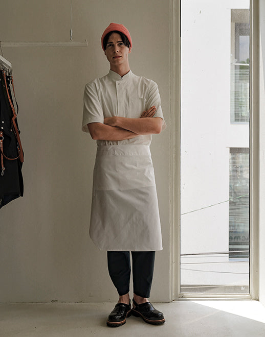 both sides custom chef apron #AA1955 White