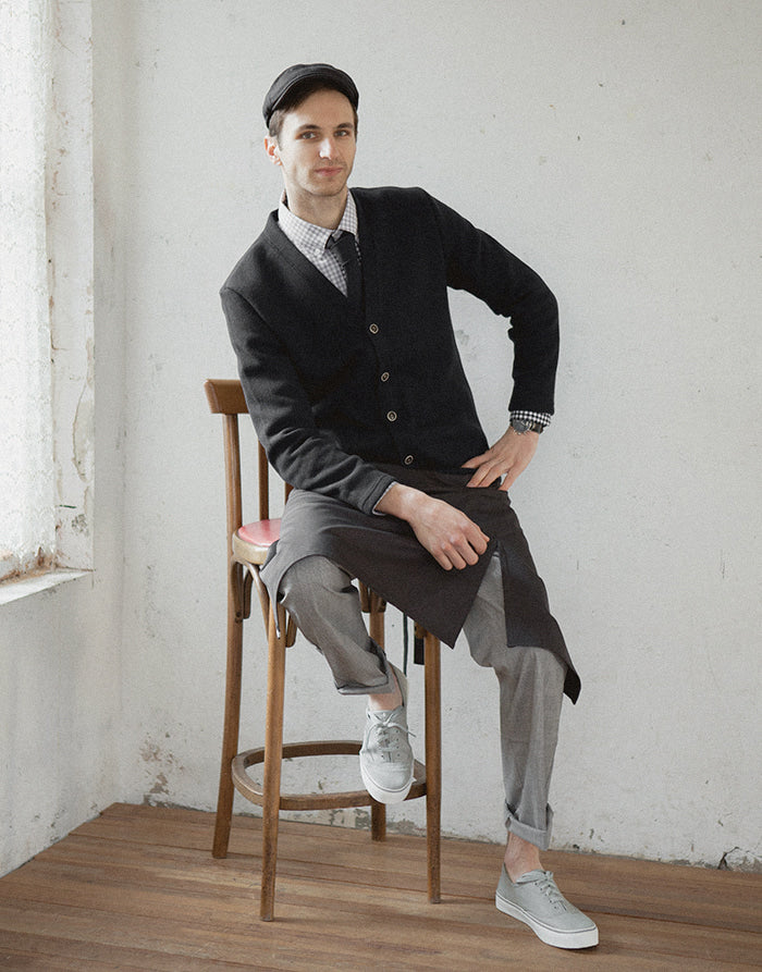 Manteau de chef en coton Nouveau #AJ2013