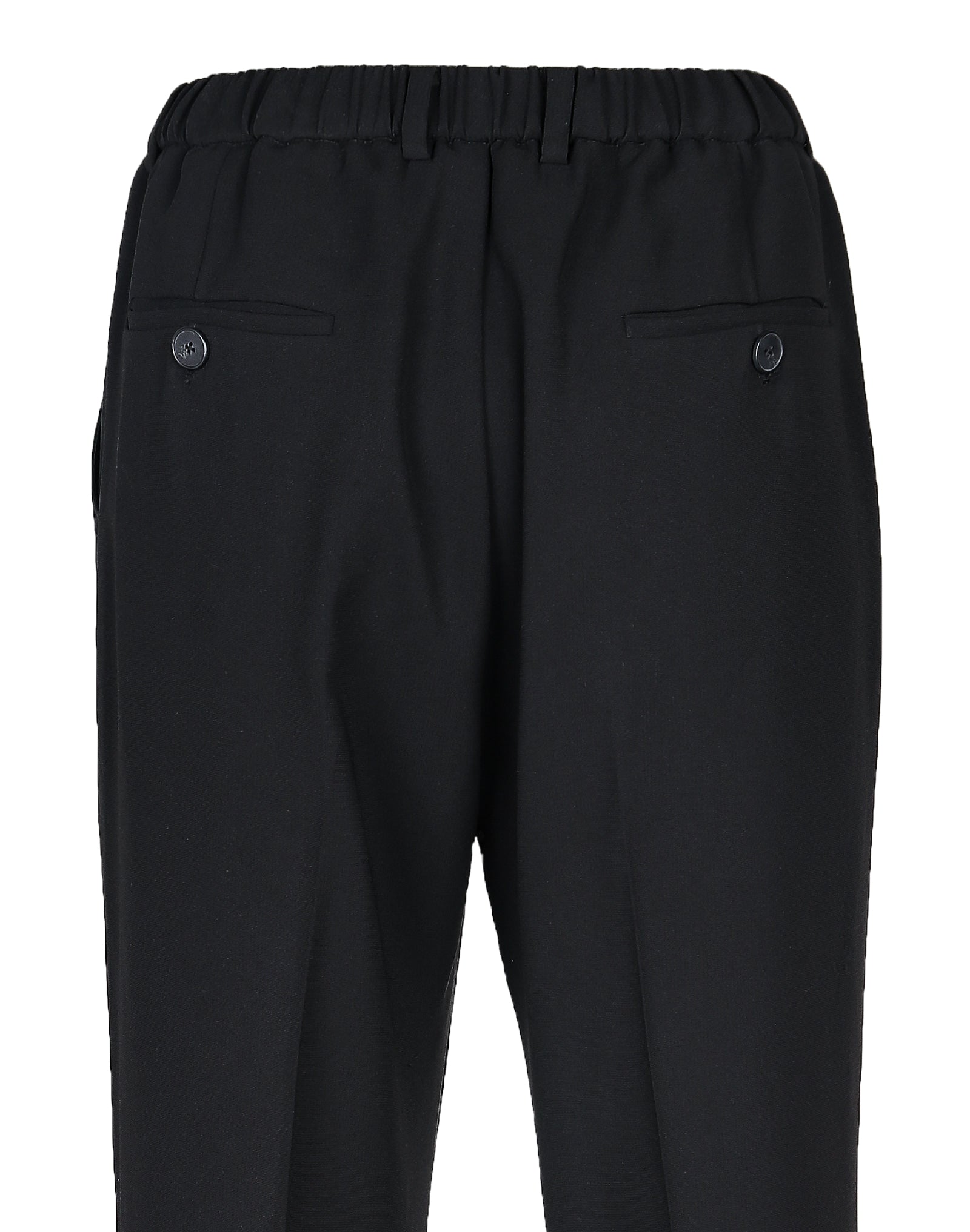pleated carrot fit Banding chef Pants #AP1894