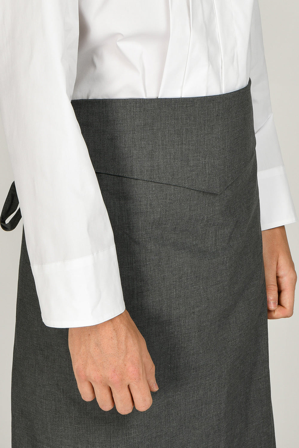 Coverd relaxed chef apron #AA1914 Dark grey