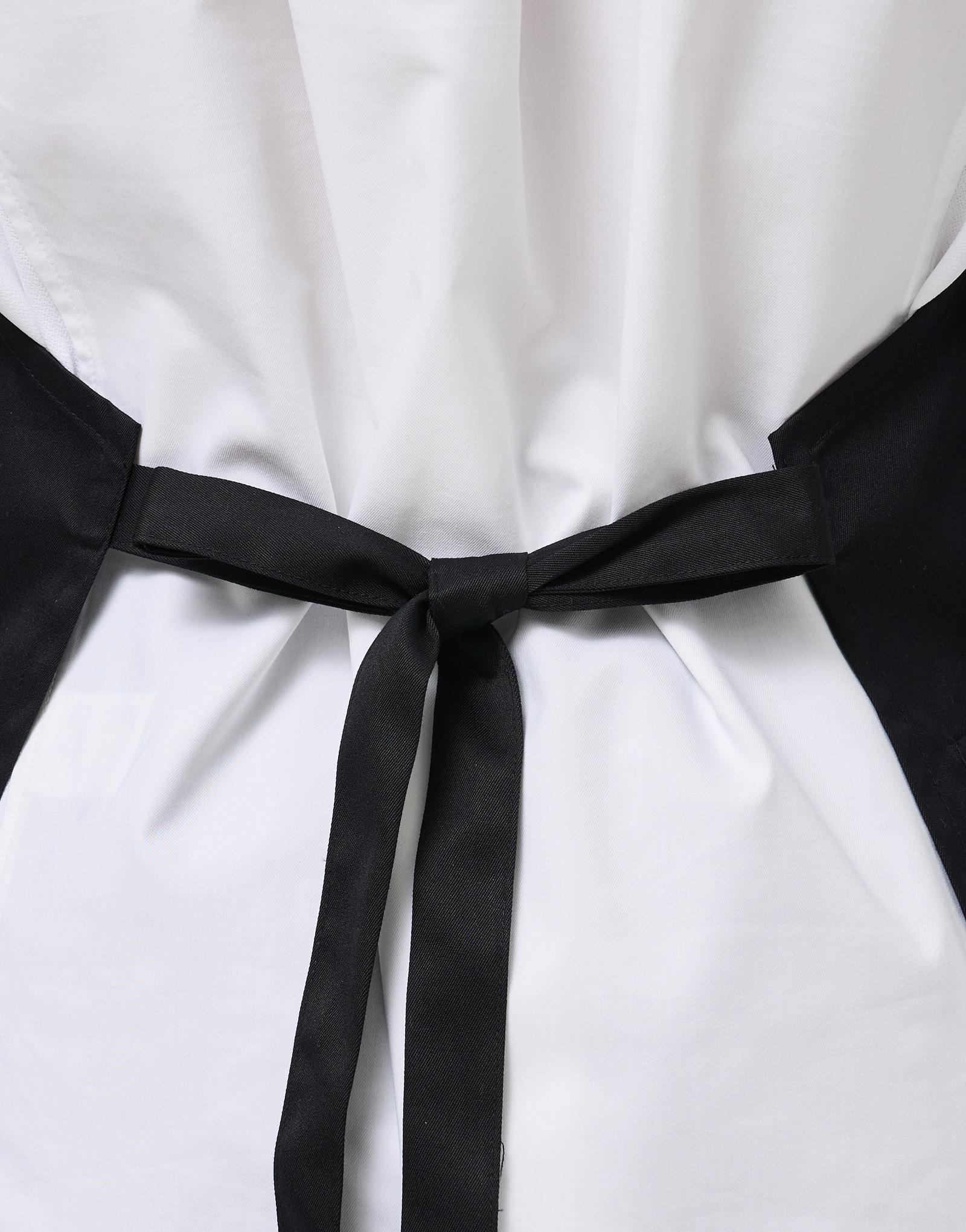 Comfortable neck bib apron 33 AA2042 Black