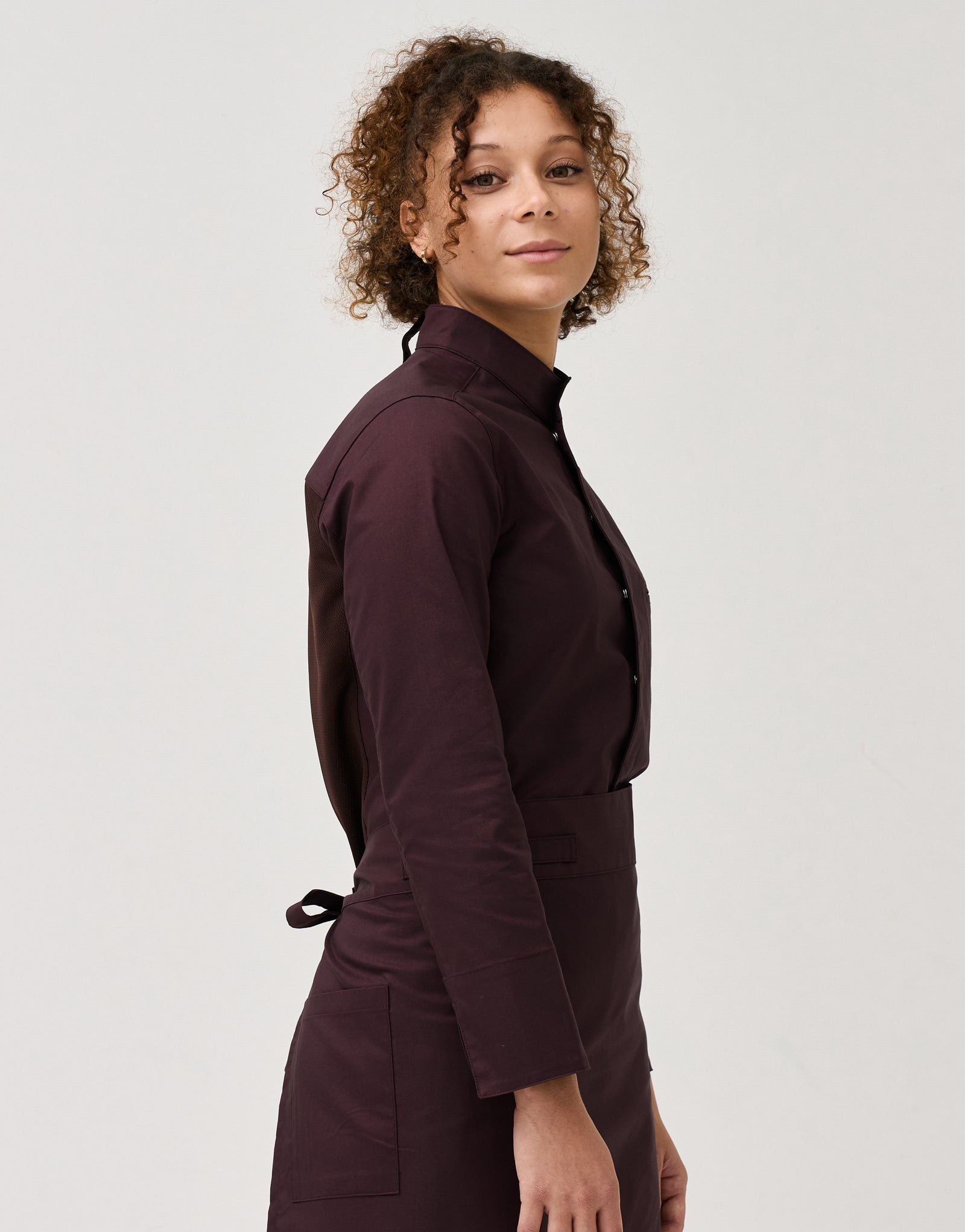 Manteau de chef en coton Nouveau #AJ2013