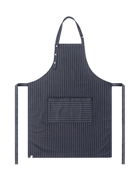 Modern pin striped apron #AA1702 Grey