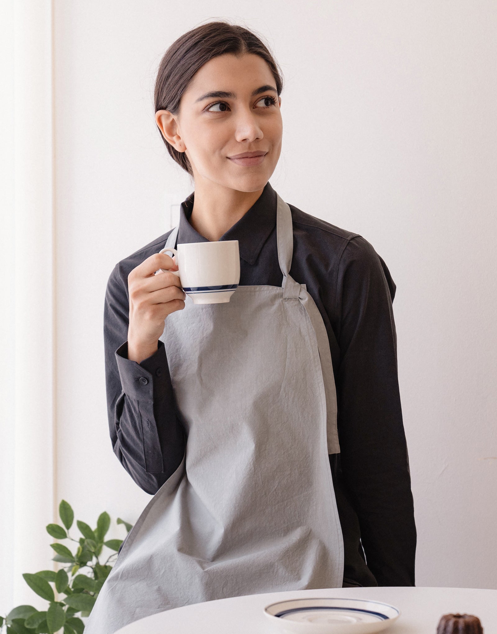 Page neck strap guest apron #AA2010 Sage garden