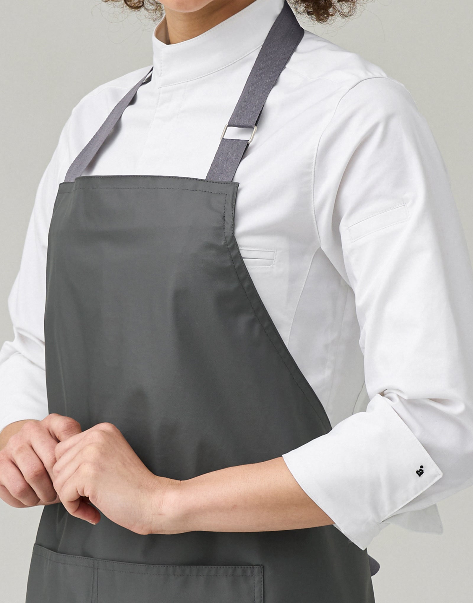 Oil & water proof lite apron #AA2040 Graphite