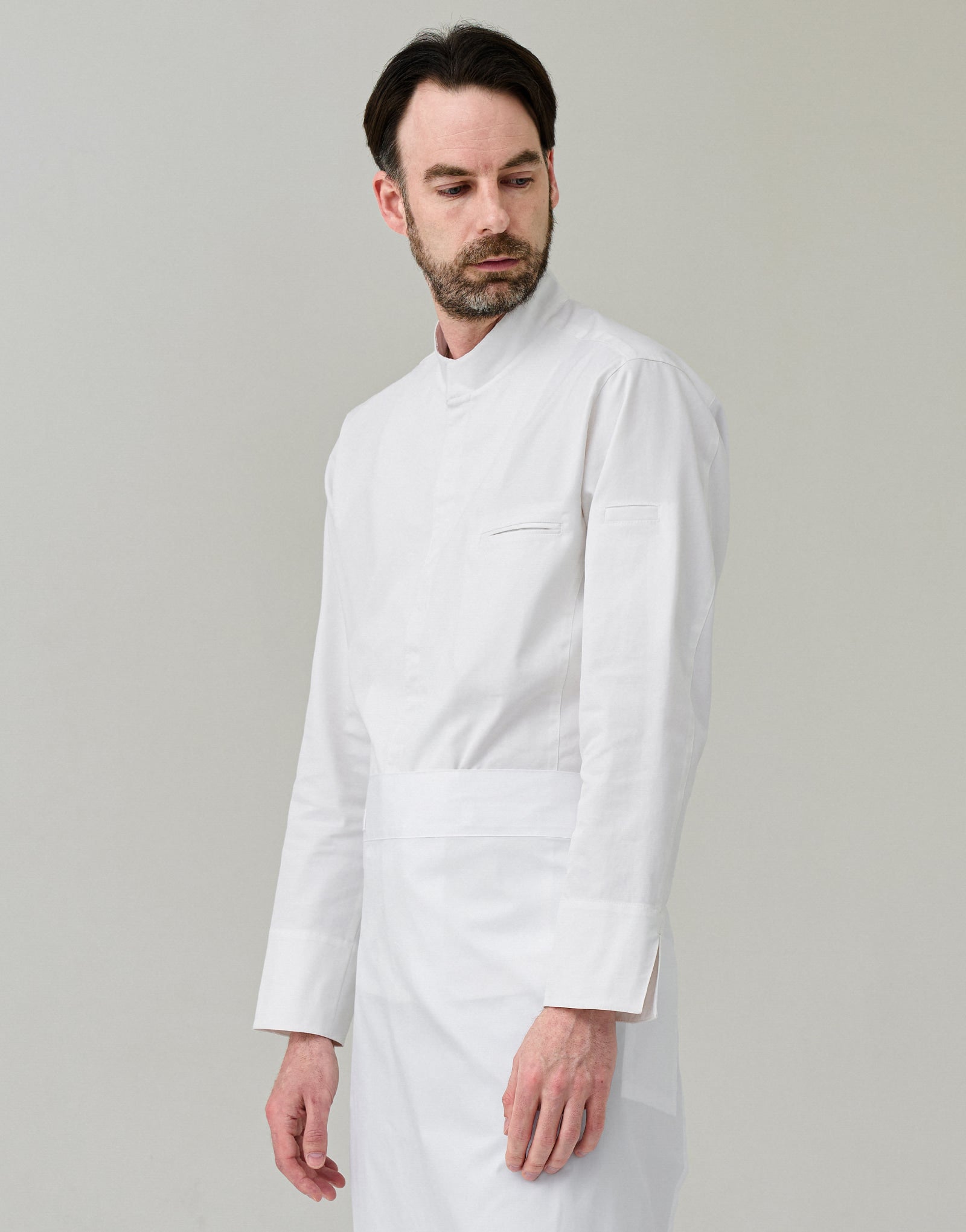 [AMN] Juan stretch chef coat #AJ2016 White