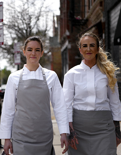 Colmar wrinkle-free neck strap apron #AA1962 Grey