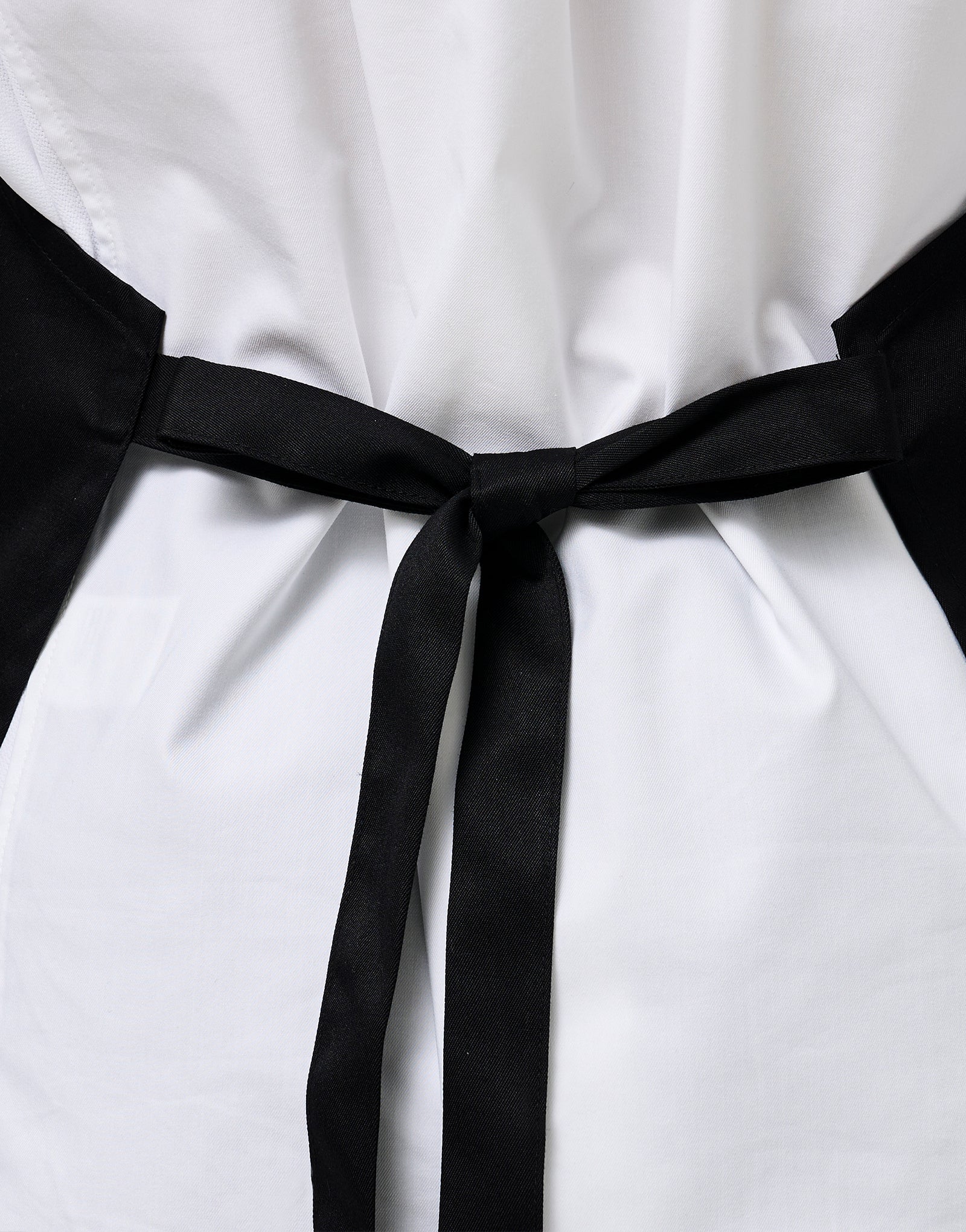 Band relaxed neck strap apron #AA2043 Black