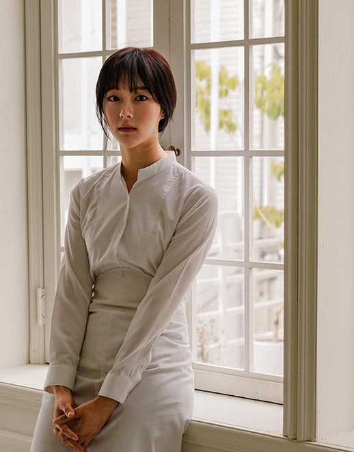 Manteau de chef en coton Nouveau #AJ2013