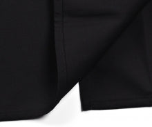 (AA1414) basic chest apron - black