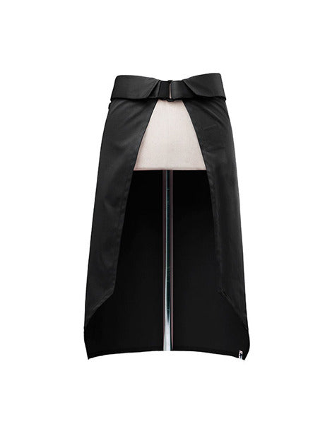 v-folding apron black #AA1662