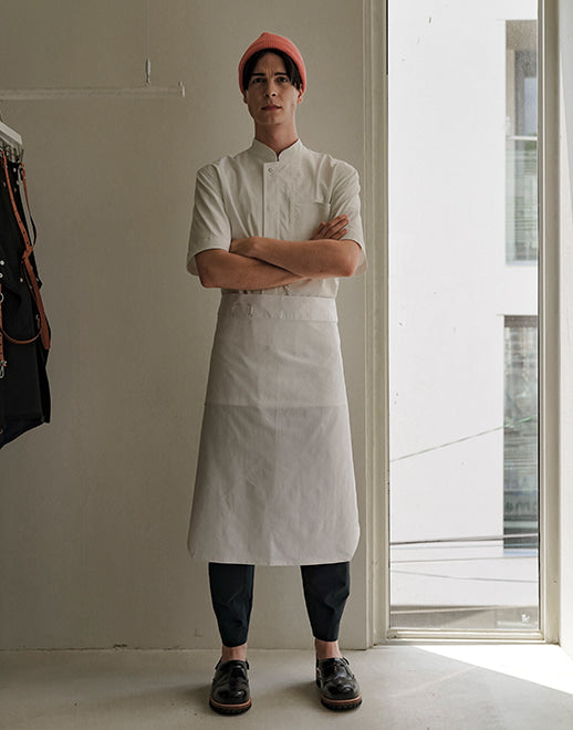 both sides custom chef apron #AA1955 White