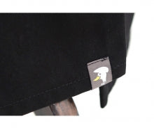 (AA1578) sicilia chef apron - black