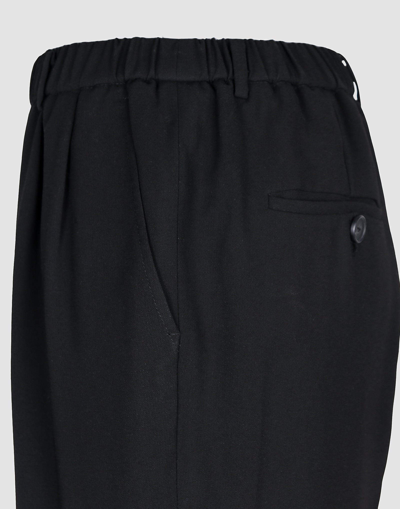 pleated carrot fit Banding chef Pants #AP1894