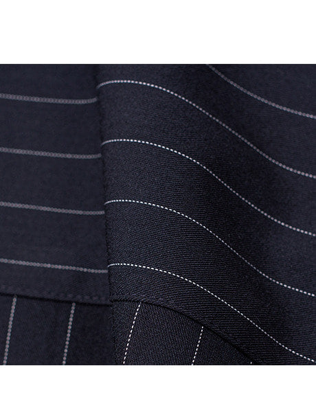 Modern pin striped apron #AA1702 Navy