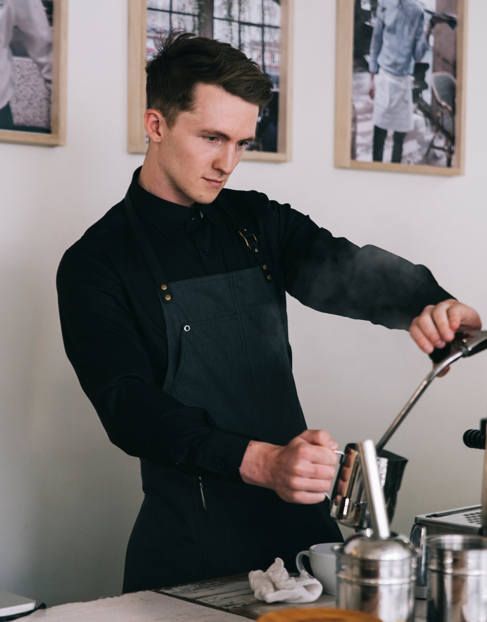 Manteau de chef en coton Nouveau #AJ2013