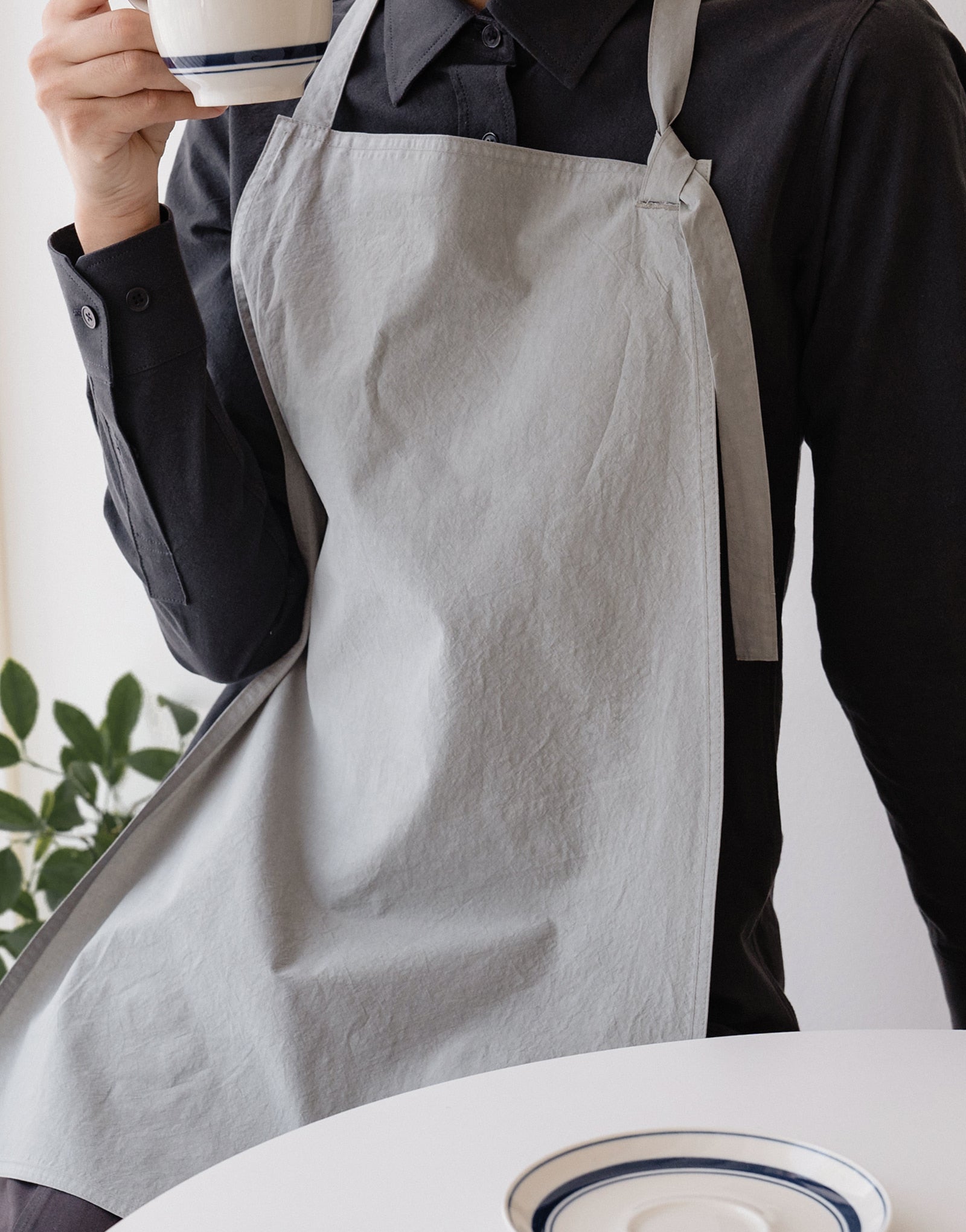 Page neck strap guest apron #AA2010 Sage garden