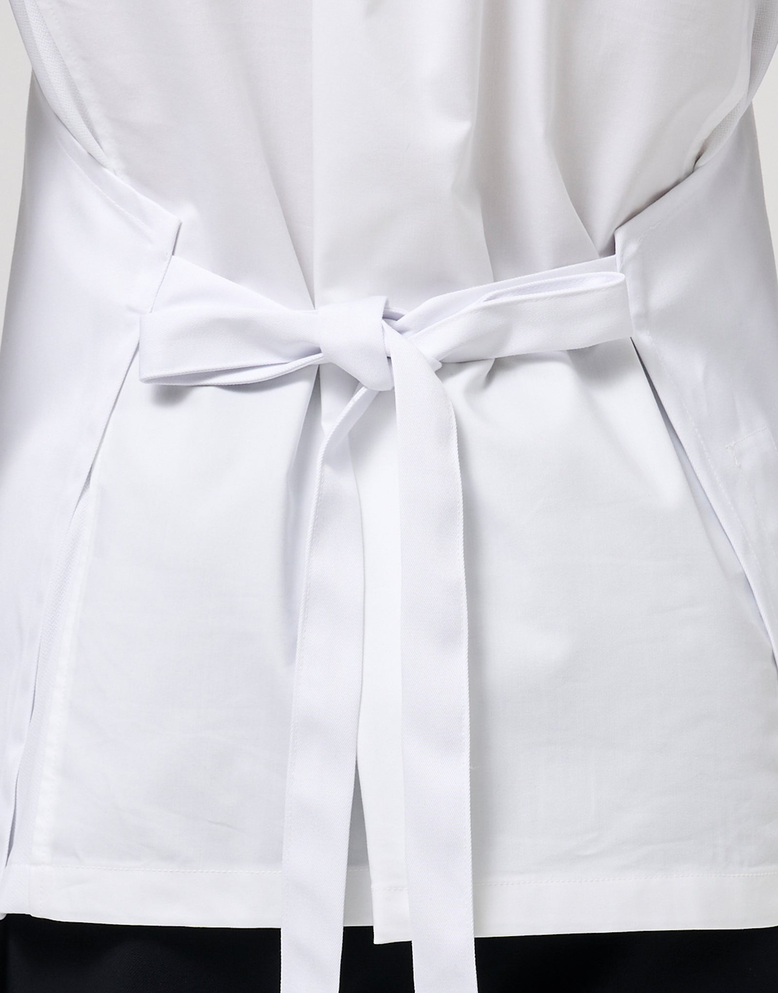 Band relaxed neck strap apron #AA2043 White