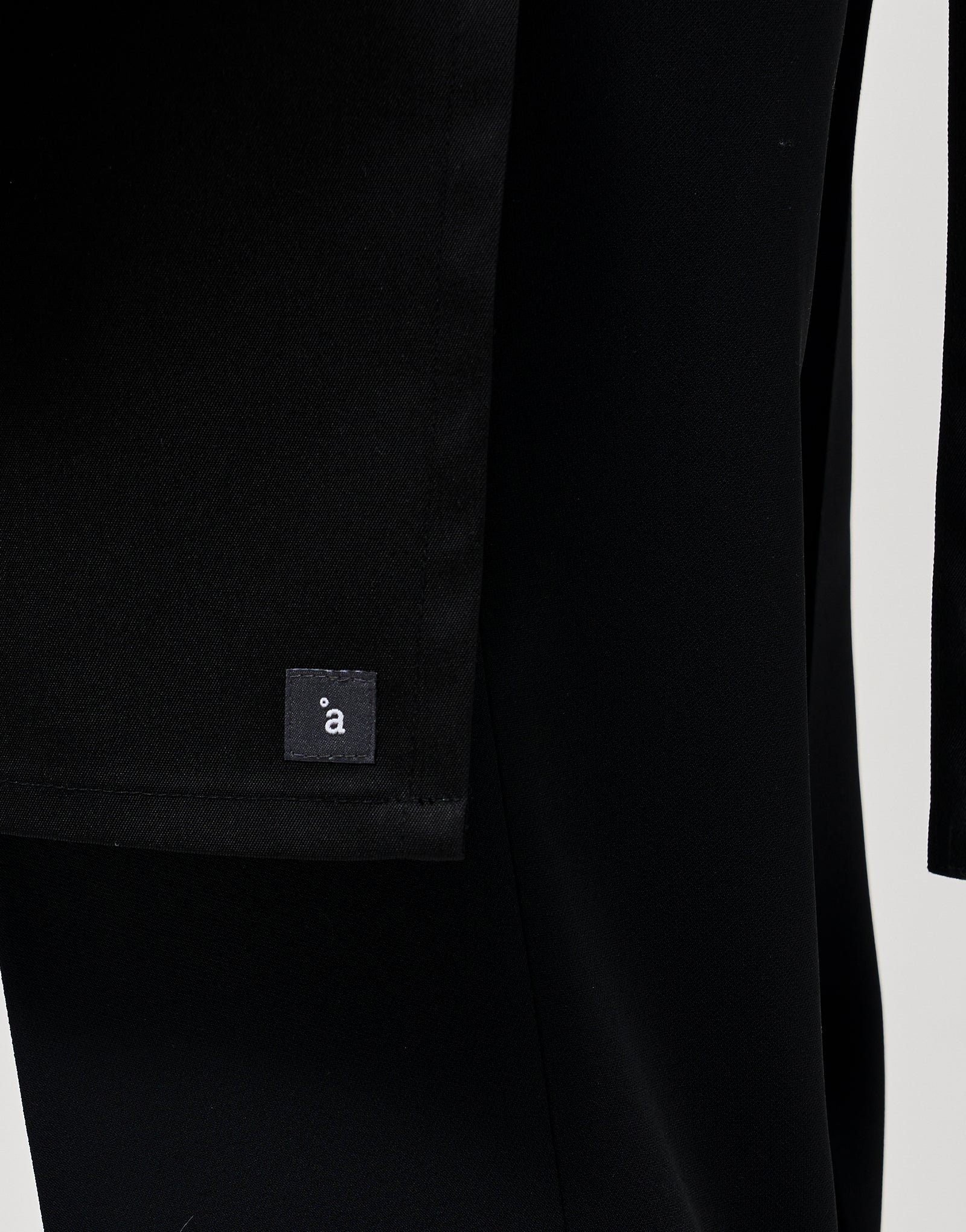 Band relaxed neck strap apron #AA2043 Black