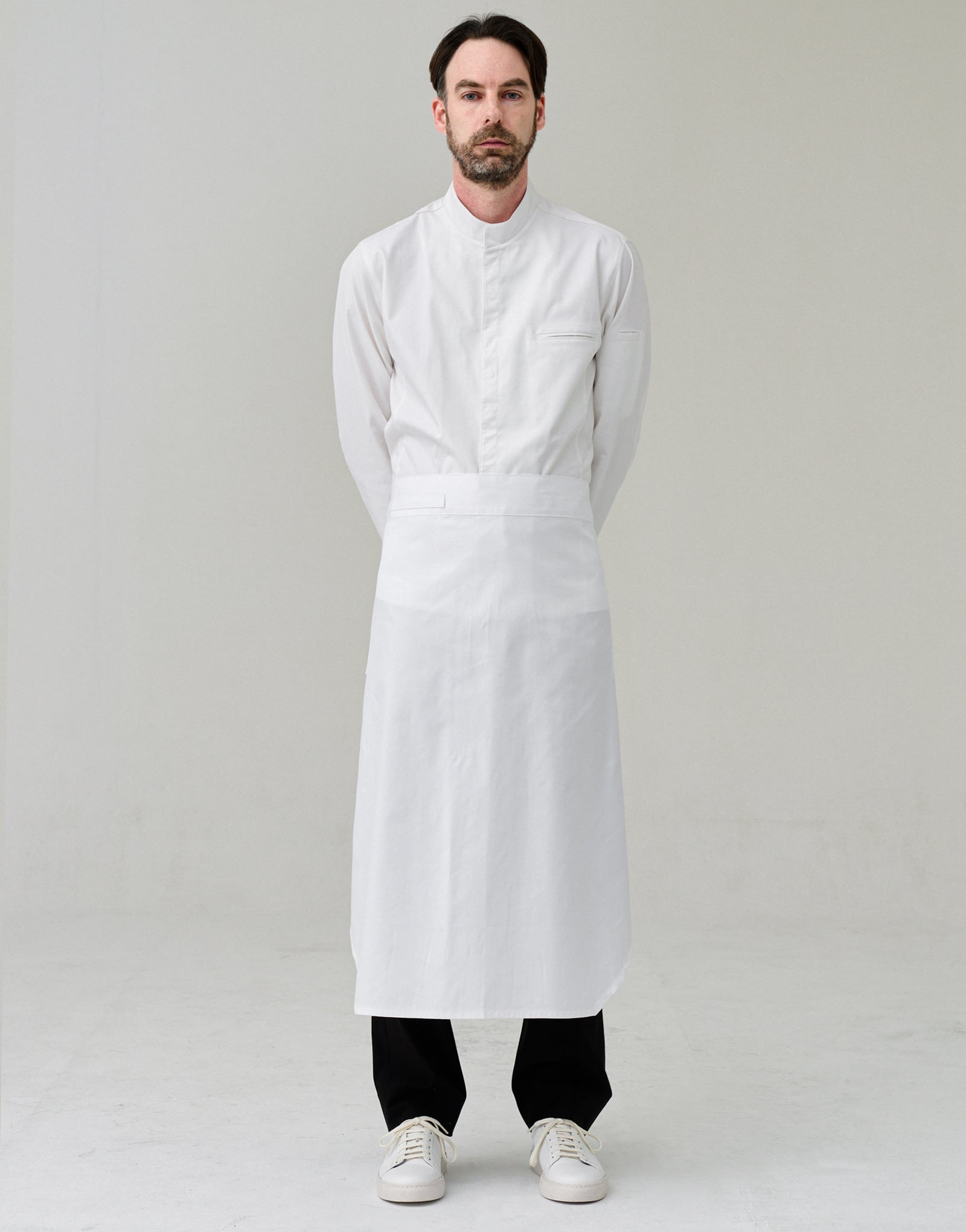 [AMN] Juan stretch chef coat #AJ2016 White